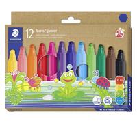 Rotulador Fibra Staedtler 329 Noris Junior Jumbo Estuche De 12 (Set de 10)