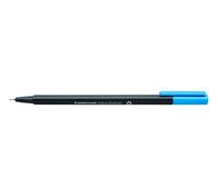 Rotulador Fibra Staedtler 334 Triplus Fineliner Azul Claro (Set de 10)