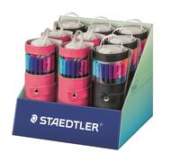 Rotulador fibra staedtler 334 triplus fineliner enrollable 20pz expos