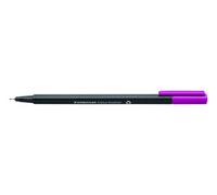 Rotulador Fibra Staedtler 334 Triplus Fineliner Violeta Oscuro (Set de 10)