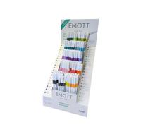 Rotulador Fibra Uni-Ball Emott Fineliner Pem-Sy (0,4) Expositor De 200