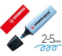 Rotulador Fluorescente Stabilo Boss 70 Azul Pastel Ventoso - STABILO