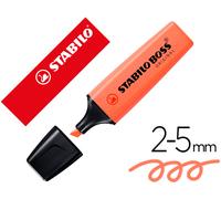 Rotulador Fluorescente Stabilo Boss 70 Coral Pastel - STABILO