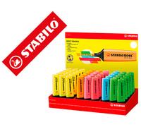 Rotulador Fluorescente Stabilo Boss 70 Display de 45 Unidades Colores Surtidos