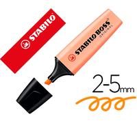 Rotulador Fluorescente Stabilo Boss 70 Pastel Naranja Pálido - STABILO