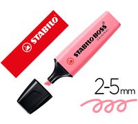 Rotulador Fluorescente Stabilo Boss 70 Rosa Pastel - STABILO