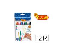 Rotulador Jovi 12 colores surtidos