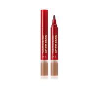 Rotulador Labios + Lip Stain 2 en 1 | Tinte Labial Matte 12H | Pigmento Intenso | Vegano y Cruelty-Free (#6, 2.8ml/3ml)