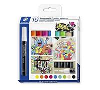 Staedtler Rotulador Lumocolor paint marker 10 colores
