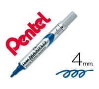 Rotulador Maxiflo Pentel Para Pizarra Blanca Color Azul
