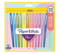Rotulador Papermate Flair Medio 12 Colores Surtidos 0,7 mm