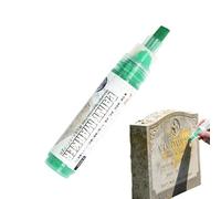 Rotulador para lápida - Rotulador para pintura conmemorativa resistente a la intemperie | Bolígrafo para pintura sobre roca con cubierta fuerte de 8,5 mm, herramienta de reparación para escritos en