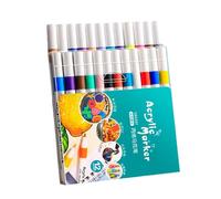 Rotulador para niños, bolígrafo de pintura de colores | Rotuladores de pintura - Suministros de arte de colores, bolígrafo de secado rápido para manualidades impermeables para papel, cerámica, piedras