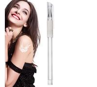 Rotulador para piel: herramienta portátil para arte corporal, bolígrafo de dibujo | Herramienta de marca de mapeo de posición lavable para marcar, decorar, etiquetar e incluso escribir en la piel