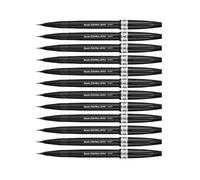 Rotulador Pentel Artist con punta de pincel extrafina. Color gris.