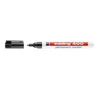 Rotulador edding marcador permanente 400 negro punta redonda 1 mm