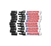 Rotulador Permanente EDDING Nº 1 Negro, Caja x10