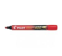 Rotulador permanente Pilot SCA-400 punta biselada rojo