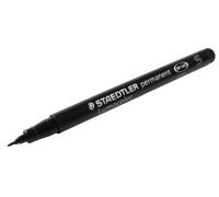 Staedtler 313-2 marcador permanente Punta redonda Negro 10 pieza(s)