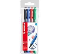 Rotulador premium punta media STABILO pointMax - Estuche con 4 colores