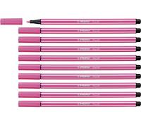 Rotulador premium STABILO Pen 68 - Caja con 10 unidades color malva