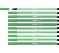 Rotulador premium stabilo pen 68 - caja con 10 unidades color verde