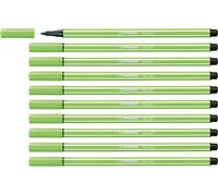Rotulador premium STABILO Pen 68 - Caja con 10 unidades color verde hoja
