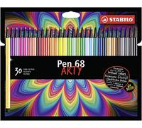 STABILO Pen 68 ARTY rotulador Medio Multicolor 30 pieza(s)