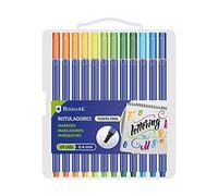Rotulador Punta Fina 24 Colores Set de Lettering Bismark