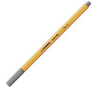Rotulador punta fina STABILO point 88 - 1 unidad color gris oscuro