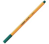 Rotulador punta fina STABILO point 88 - 1 unidad color verde pino