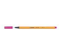 Rotulador punta fina STABILO point 88 - Caja con 10 unidades color rosa