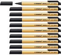 Rotulador punta media 0,8 STABILO GREENpoint - Ecológico - Caja con 10 unidades