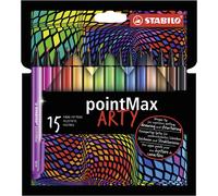 STABILO - rotulador - pointMax | ARTY, pack de 15