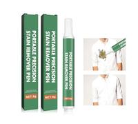 Rotulador Quitamanchas Lápiz Quitamanchas Quitamanchas Para Ropa Varillas Antimanchas Eficaces, Apto Para Viajes Y Portátil, Fácil De Quitar Grasa Sangre Café Tinta Vino - 2 Piezas