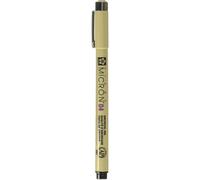 Rotulador - Sakura - Negro - Punta muy fina 0.4mm - Ideal para el trazado - Unisex y adulto