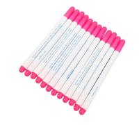Rotulador Soluble en Agua, 12 Uds., Tinta Multifuncional que Desaparece para Bordado, Textiles, Manualidades, Plástico, 15,5x0,8 Cm (rojo)