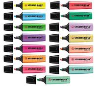 Rotulador stabilo boss fluorescente 70 amarillo