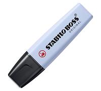 Rotulador stabilo boss fluorescente 70 pastel azul nublado