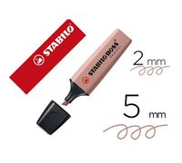 Rotulador Stabilo Boss Pastel Fluorescente 70 Nature Colors Ocre Oscuro