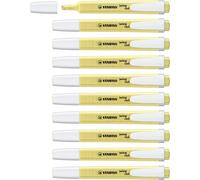 Rotulador stabilo fluorescente swing cool pastel amarillo cremoso Amarillo Banan