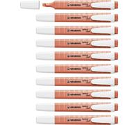 Rotulador stabilo fluorescente swing cool pastel coral meloso Rosa Rojo coral