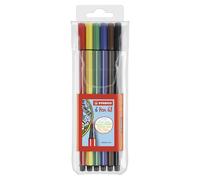 Rotulador STABILO Pen 68 - Estuche con 6 colores