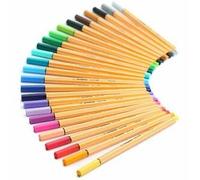 Rotulador Stabilo point 88 Azul fluorescente