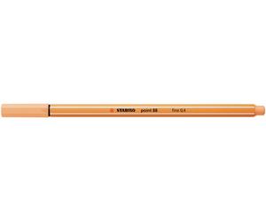 Rotulador STABILO Point 88 Fineliner Naranja Claro