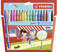 STABILO power rotulador Medio Multicolor 18 pieza(s)