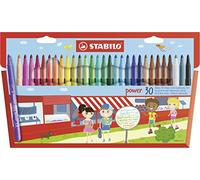 STABILO Power Felt Tip Colouring Pens (Pack of 30) with Harry Potter Colouring B