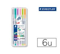 Rotulador Staedtler Triplus Fineliner My Pastel Estuche De 6 Unidades Colores Surtidos