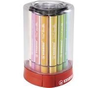 Rotulador triangular con punta de fibra amortiguada STABILO Trio Scribbi - Estuc