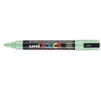 Rotulador Uni Posca PC-5M Pintura Vidrio Bolígrafo Fino Punta Tipo Bala 2.5mm Verde Claro